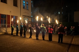 Feuershow Don Bosco Haus
