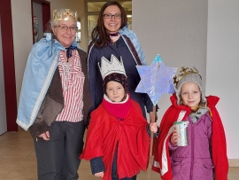 Sternsinger in Burgstädt