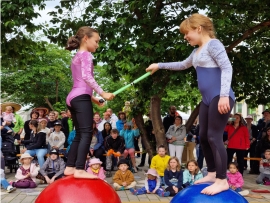 Birikino beim Hutfestival in Chemnitz