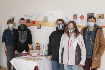 Gruppenfoto Kunstwettbewerb