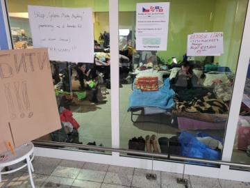 Flüchtlingssituation Ukraine