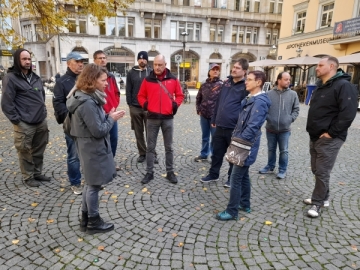 Mitarbeiter von DON BOSCO SACHSEN zur Stadtführung in Leipzig
