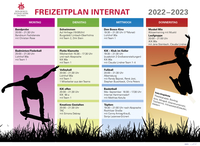Freizeitplan Internat 2022_2023