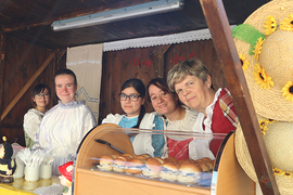 Frühlingsmarkt Stand